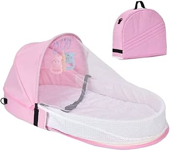Portable Baby Bed Bag – Safe, Comfortable & Travel-Friendly