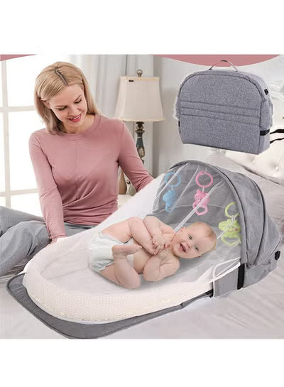Portable Baby Bed Bag – Safe, Comfortable & Travel-Friendly