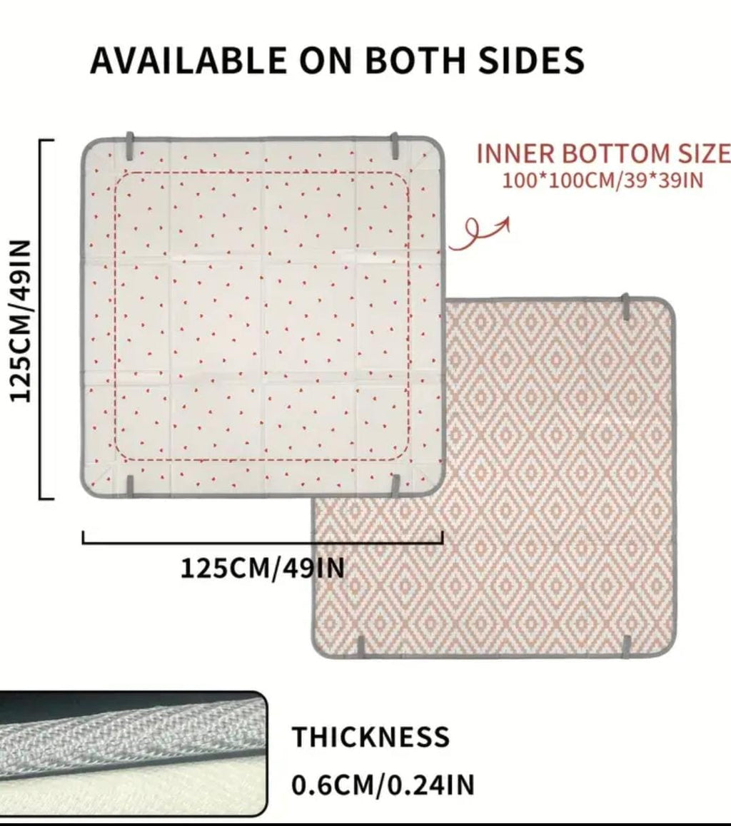 Foldable Padded Baby Play Mat – Soft, Safe & Comfortable