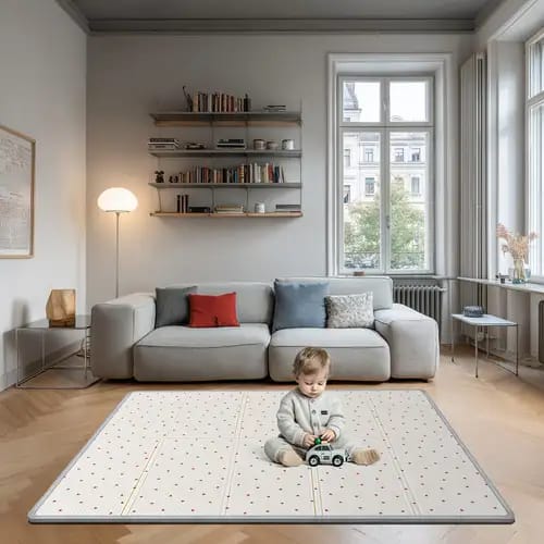 Foldable Padded Baby Play Mat – Soft, Safe & Comfortable