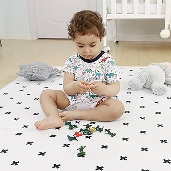 Foldable Padded Baby Play Mat – Soft, Safe & Comfortable