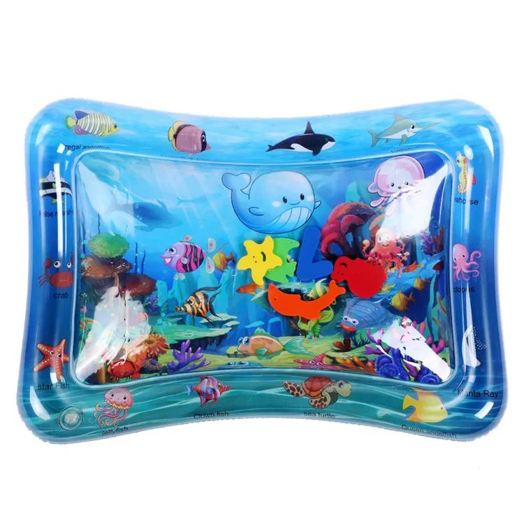 Inflatable Baby Tummy Time Water Mat – Fun & Safe Muscle Development