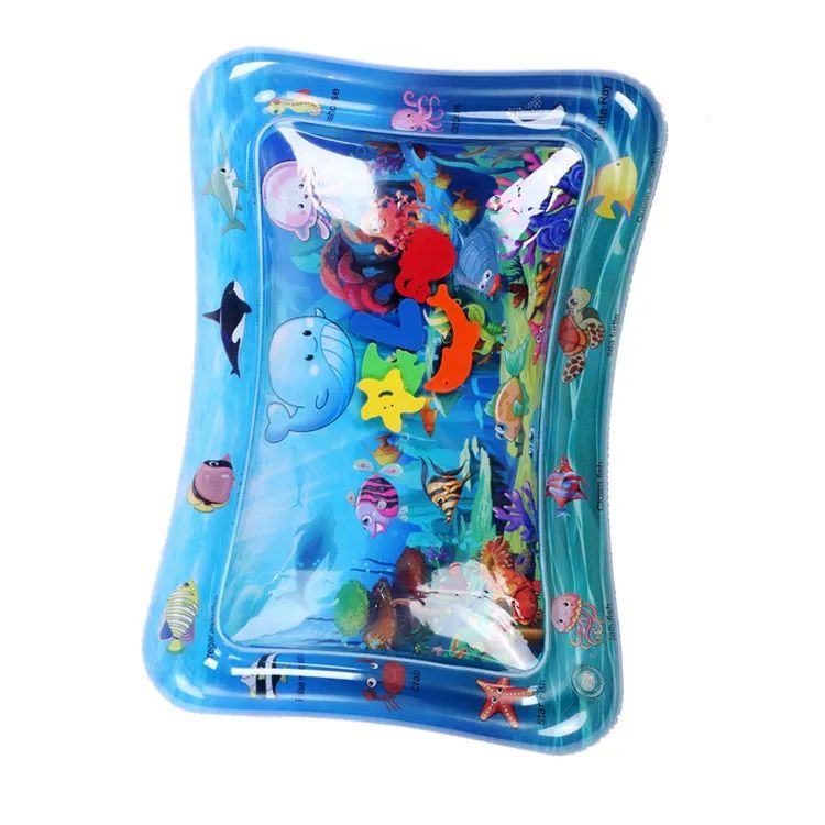 Inflatable Baby Tummy Time Water Mat – Fun & Safe Muscle Development